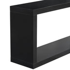 Modern Minimalist Entrance Table, Square Shaped Fashion Design, Easy