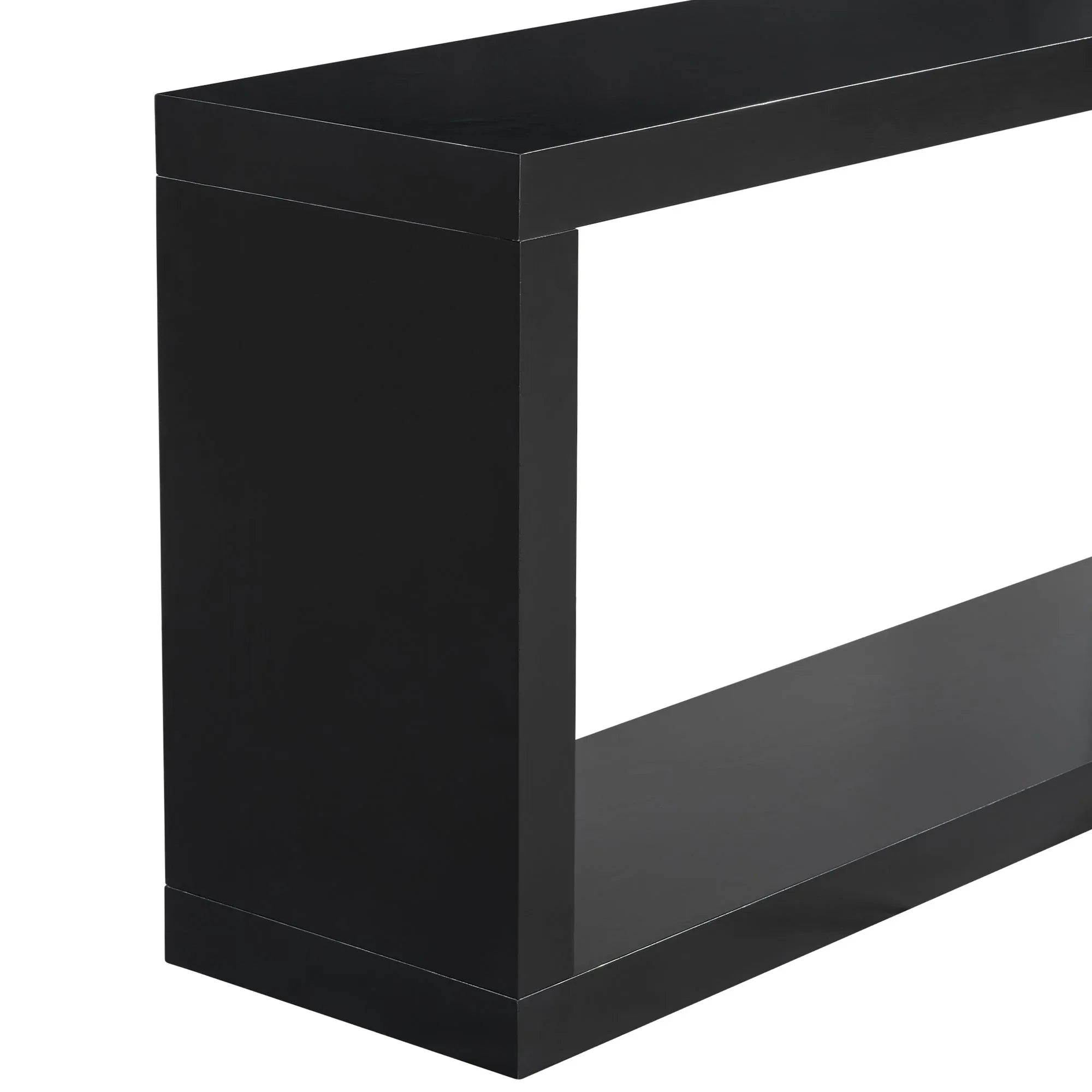 Modern Minimalist Entrance Table, Square Shaped Fashion Design, Easy