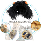 Lion Mane Wig Costume for Cat, Washable Comfortable