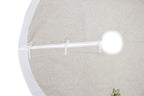 Fennco Styles Embroidered Holly Christmas Tree Holiday Decorative Tree Skirt