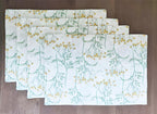 Fennco Styles Floral Print Design Everyday Table Runner 13" W x 71" L - Summer Flower Table Cover for Home Décor, Dining Table, Banquet, Holiday and Family Gatherings