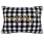 Fennco Styles Buffalo Plaid Christmas Collection Decorative Throw Pillow - Holiday Cushion for Home Décor, Couch, Living Room, Bedroom