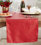 Fennco Styles Elegant Shimmering Table Runner 18" W x 54" L - Shine Table Cover for Home, Dining Room, Banquet, Holiday, Christmas, Wedding Décor and Special Occasion
