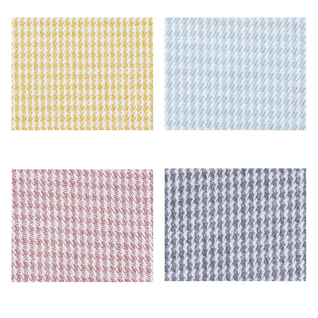 Fennco Styles Modern Houndstooth Design Everyday Tablecloth 40" W X 56" L - Yellow Cotton Blend Tassels Table Cover for Dining Room, Banquets, Holidays, Special Events and Home Décor