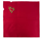 Fennco Styles Pandora Collection Holiday Christmas Tree Table Linens