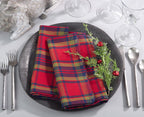 Fennco Styles Classic Plaid Design Tabletop Collection