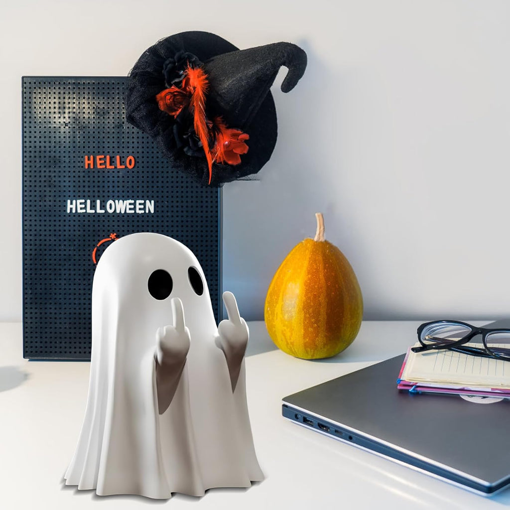 Halloween Ghost Figurines, 5 Spooky Styles