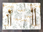 Fennco Styles Floral Print Design Everyday Table Runner 13" W x 71" L - Summer Flower Table Cover for Home Décor, Dining Table, Banquet, Holiday and Family Gatherings