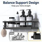 Kitchen Caddy  Shower Caddy  Pantry Caddy  No Drilling Rustproof Adhesive Organizers