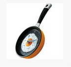 Funny Boiled Egg In a Pan Wall or Countertop clock