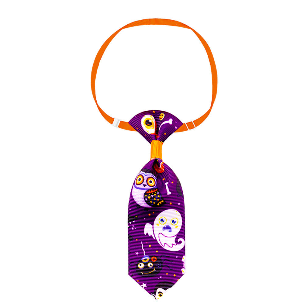 Halloween Pet Necktie