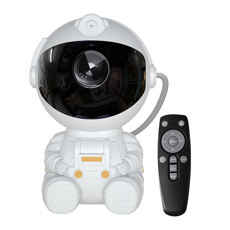 360 Rotatable Head Astronaut Galaxy Projector