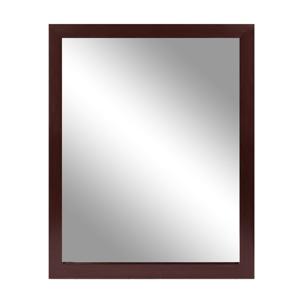 Wooden Frame Modern Wall Mirror