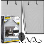 AUGO Heavy Duty Magnetic Screen Door - Self-Sealing for Ultimate Bug Protection