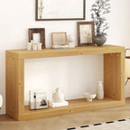 Modern Minimalist Entrance Table, Square Shaped Fashion Design, Easy