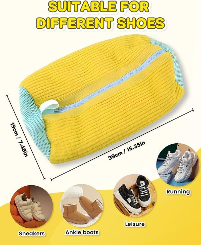 Washing Machine Shoe Washing Bag, Durable Zipper, Shoe Storage Bag