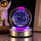 3D Space, Whale, Christmas & MORE, LED Crystal Ball Lamp NightLight