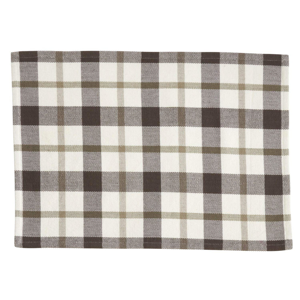Fennco Styles Classic Plaid Design Tabletop Collection