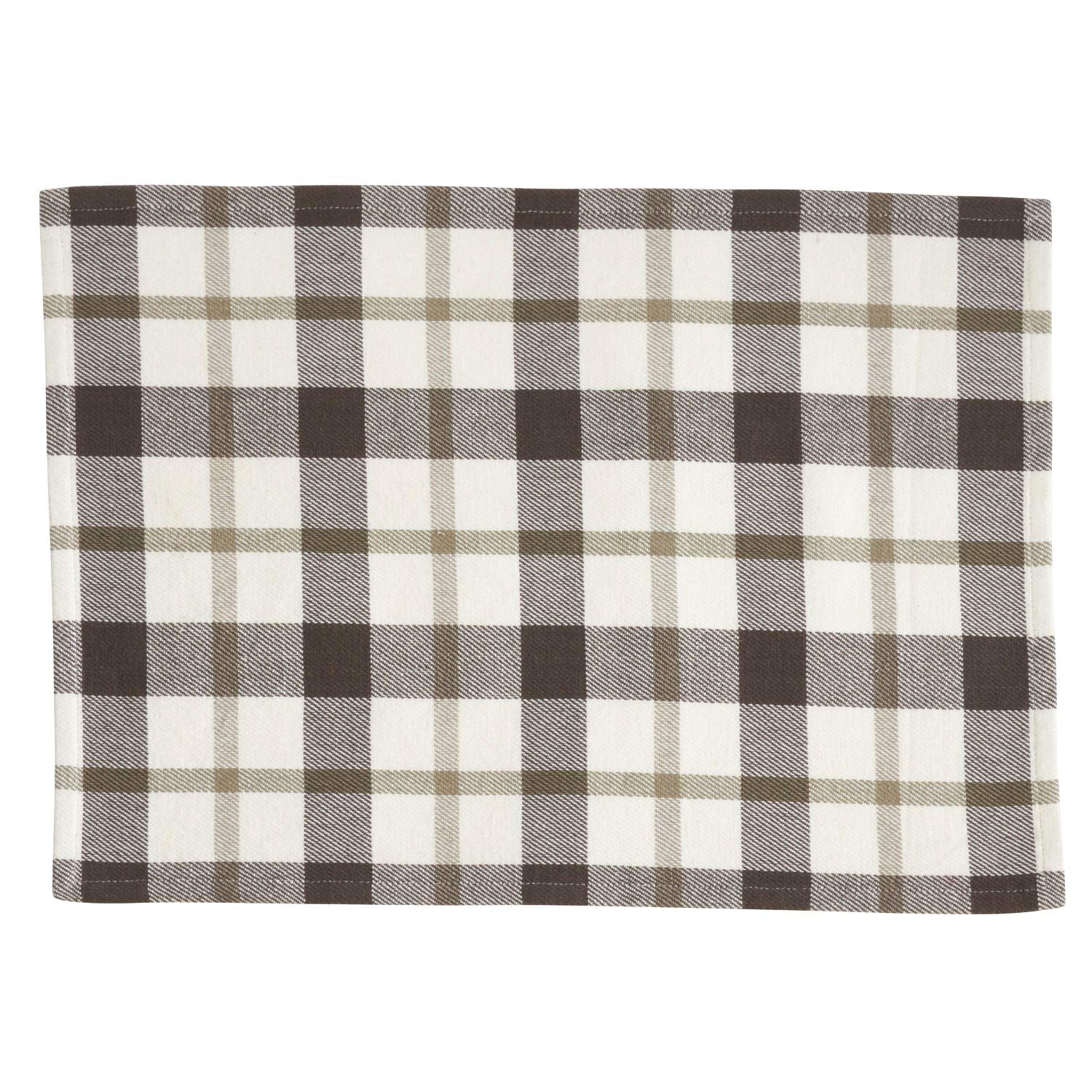 Fennco Styles Classic Plaid Design Tabletop Collection