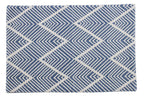 Fennco Styles Contemporary Chevron Tassel Cotton Blend 14 x 71 Inch Table Runner – Woven Table Runner for Indoor Party, Family Gathering, Beach House and Home Décor