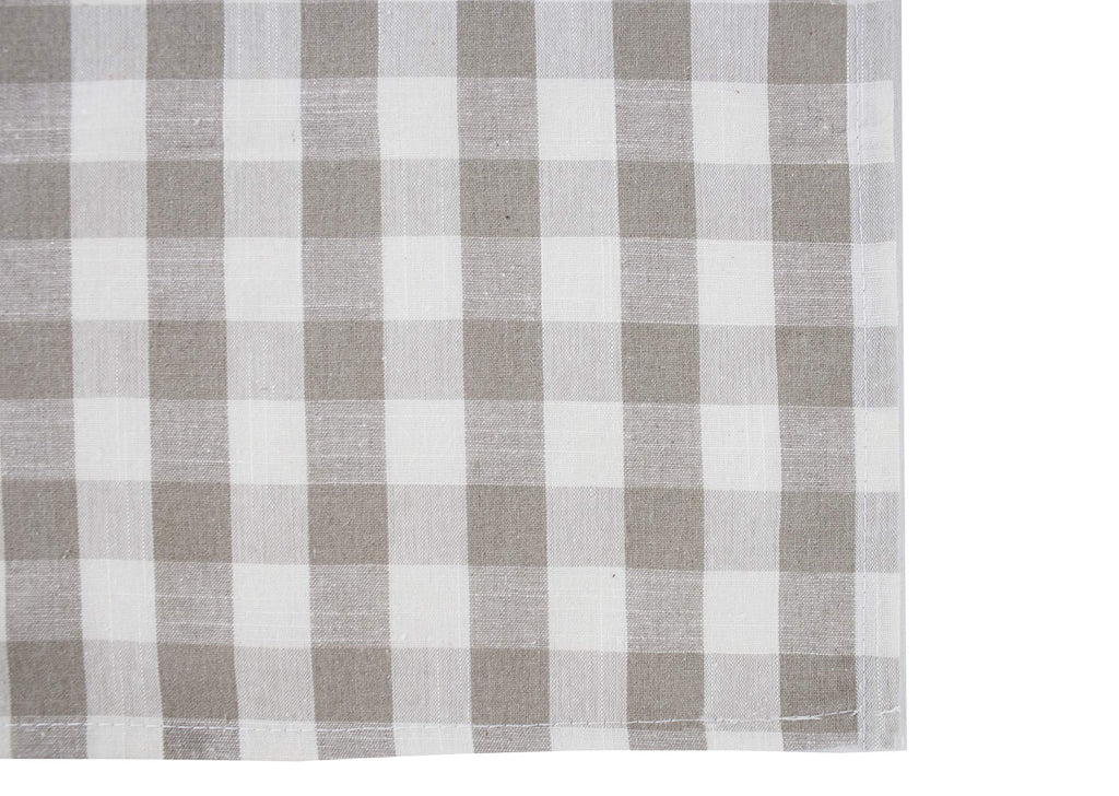 Fennco Styles Classic Gingham Checkered Tablecloth - Check Pattern Table Cover for Everyday Use, Country Theme Party, Banquets and Home Décor