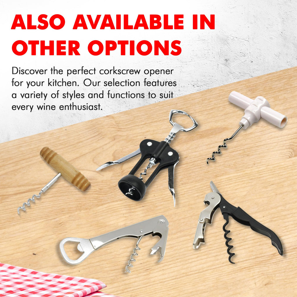 Chef Craft Select Waiters Corkscrew Foil Cutter Bottle Opener