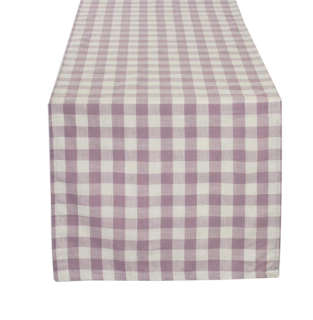 Fennco Styles Classic Gingham Checkered Tablecloth - Check Pattern Table Cover for Everyday Use, Country Theme Party, Banquets and Home Décor