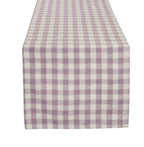Fennco Styles Classic Gingham Checkered Tablecloth - Check Pattern Table Cover for Everyday Use, Country Theme Party, Banquets and Home Décor