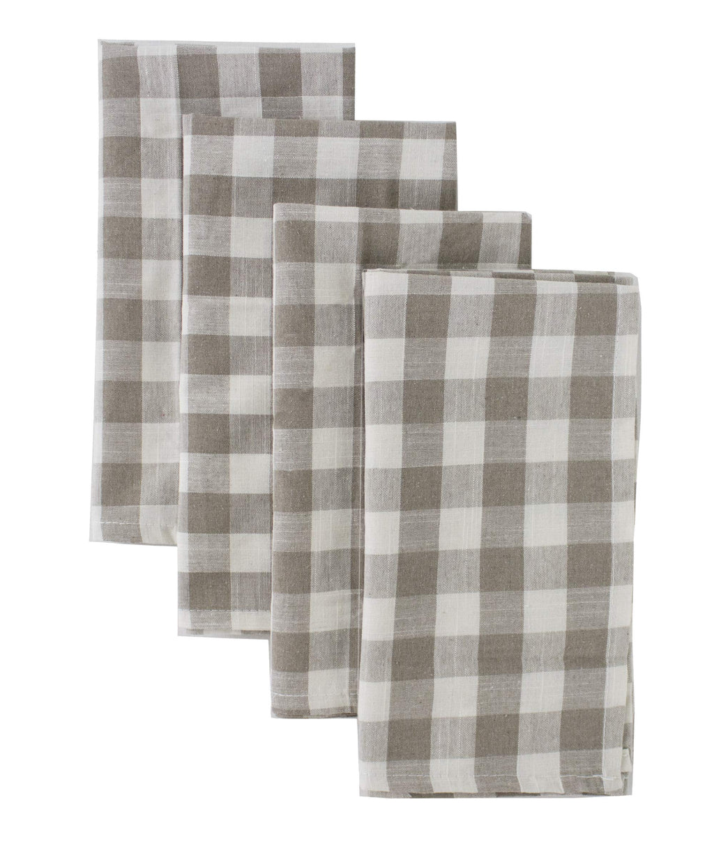 Fennco Styles Classic Gingham Checkered Tablecloth - Check Pattern Table Cover for Everyday Use, Country Theme Party, Banquets and Home Décor