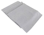 Fennco Styles Farmhouse Neutral Striped 100% Pure Cotton Table Runner 16 x 54 Inch - Grey Table Linens for Everyday Use, Banquets, Family Gathering, Special Events and Home Décor