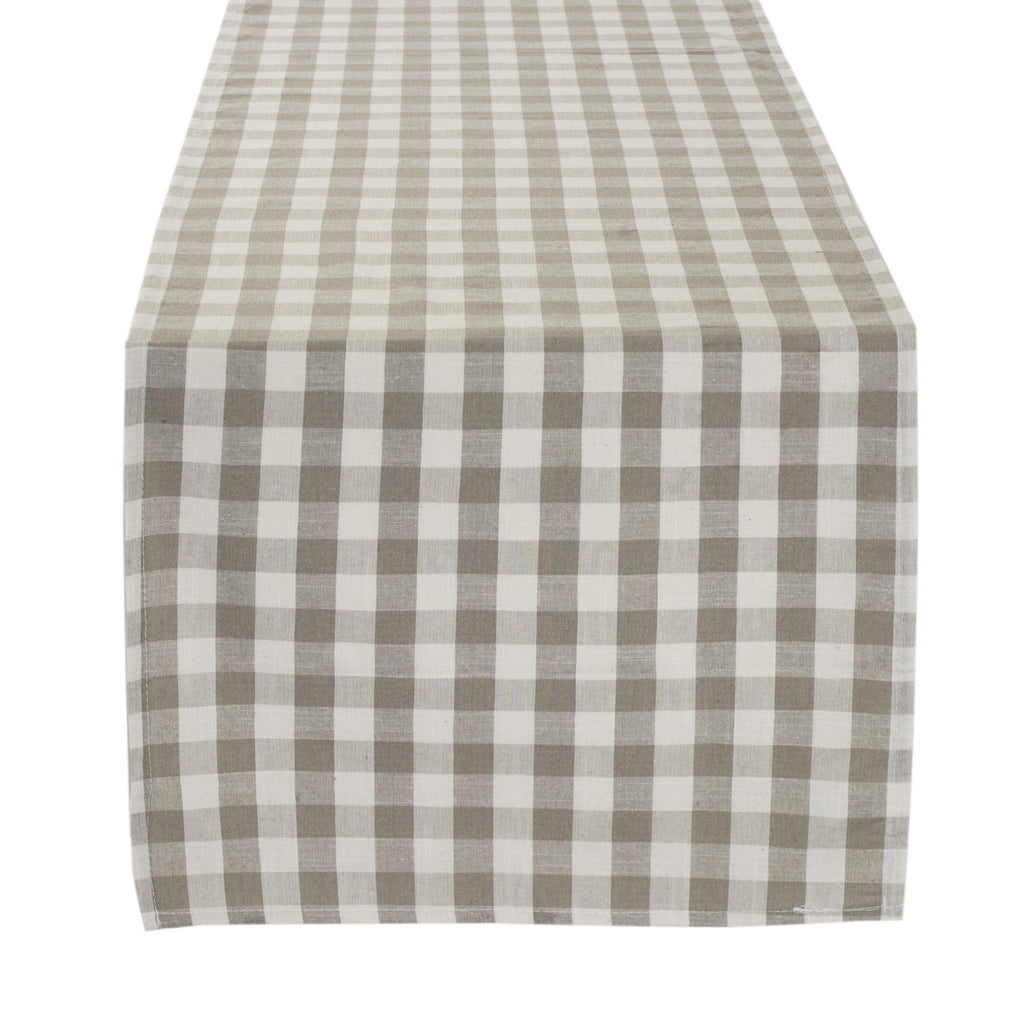Fennco Styles Classic Gingham Checkered Tablecloth - Check Pattern Table Cover for Everyday Use, Country Theme Party, Banquets and Home Décor