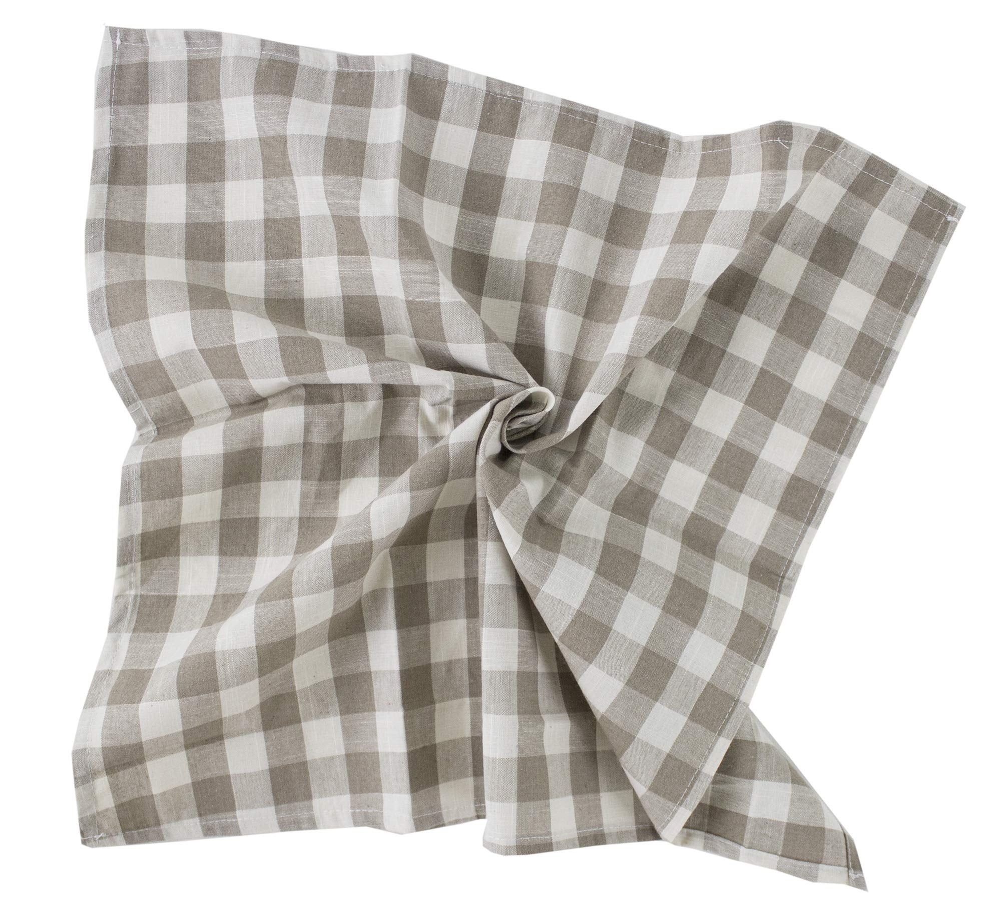 Fennco Styles Classic Gingham Checkered Tablecloth - Check Pattern Table Cover for Everyday Use, Country Theme Party, Banquets and Home Décor