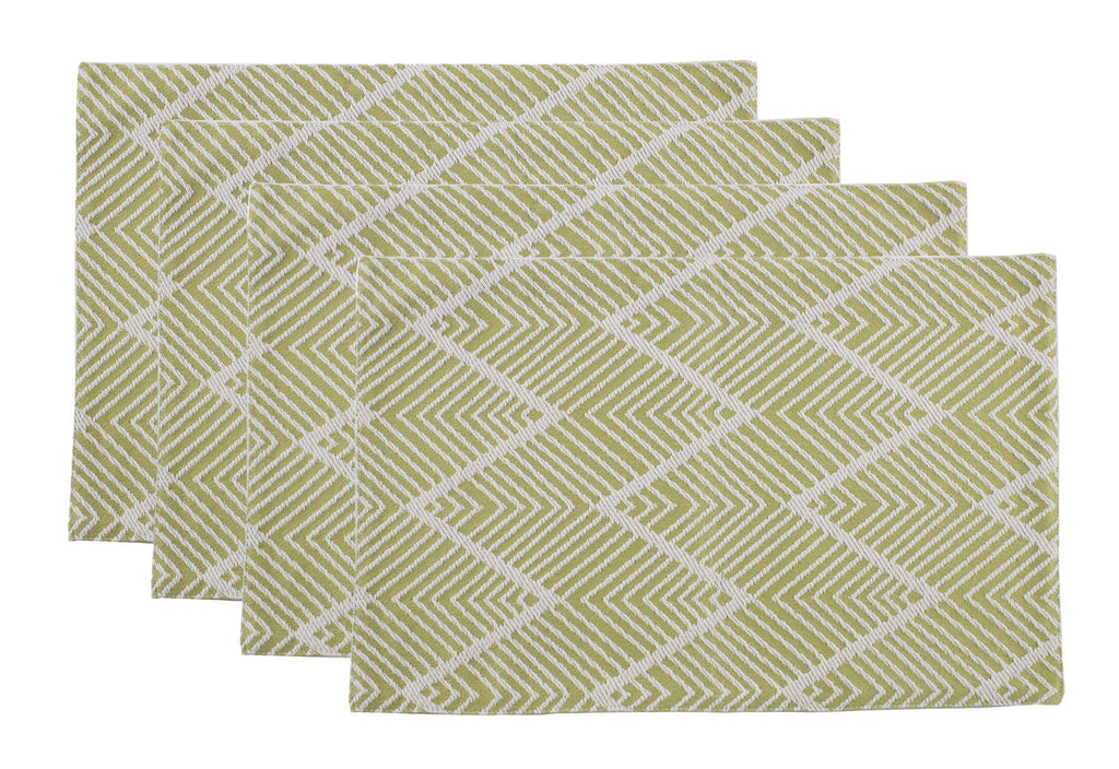 Fennco Styles Contemporary Chevron Tassel Cotton Blend 14 x 71 Inch Table Runner – Woven Table Runner for Indoor Party, Family Gathering, Beach House and Home Décor