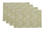 Fennco Styles Contemporary Chevron Tassel Cotton Blend 14 x 71 Inch Table Runner – Woven Table Runner for Indoor Party, Family Gathering, Beach House and Home Décor