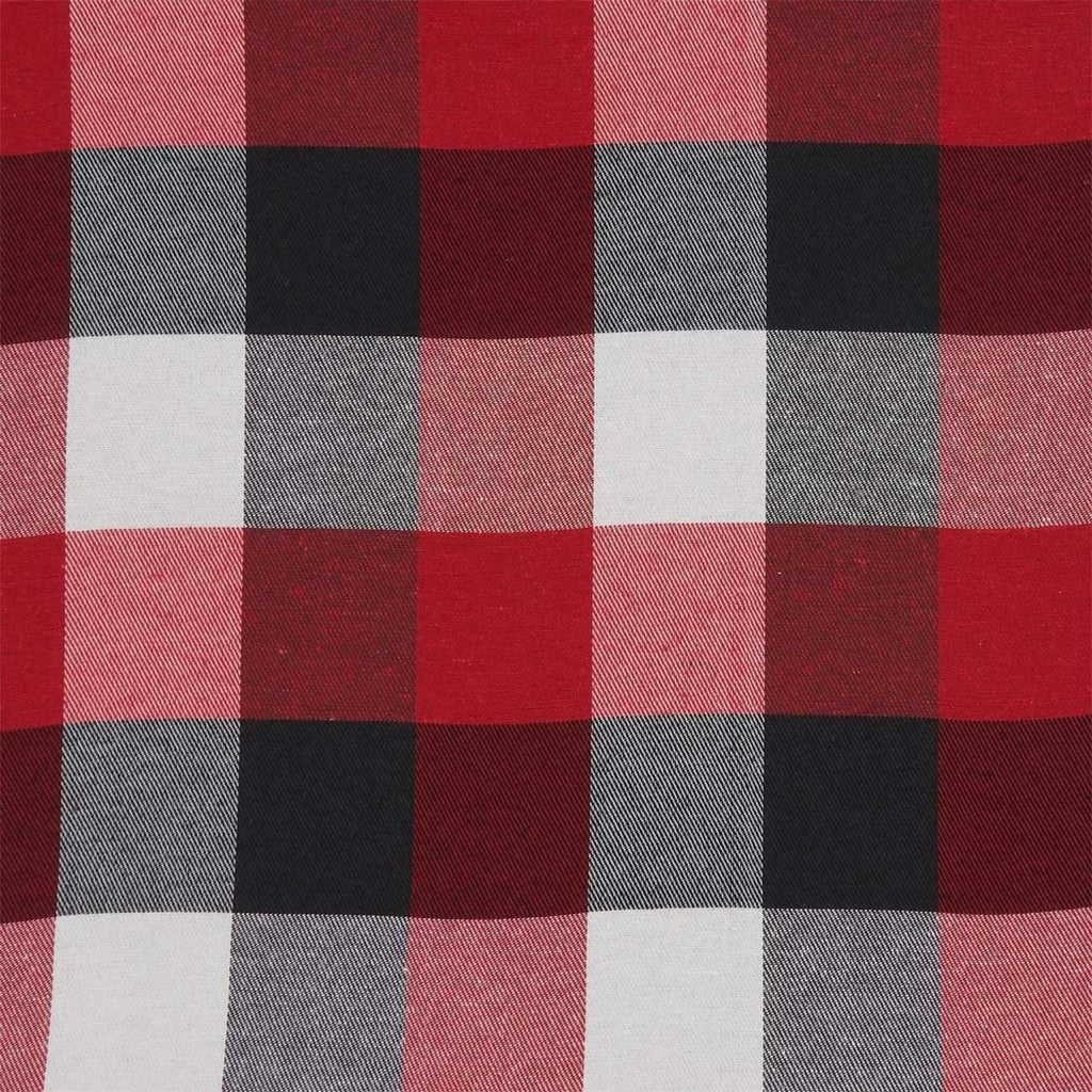 Fennco Styles Classic Buffalo Plaid Cotton Blend Table Runner - Holiday Plaid Table Cover for Christmas, Home Decor, Banquet, Family Gathering and Special Occasion