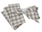 Fennco Styles Classic Gingham Checkered Tablecloth - Check Pattern Table Cover for Everyday Use, Country Theme Party, Banquets and Home Décor