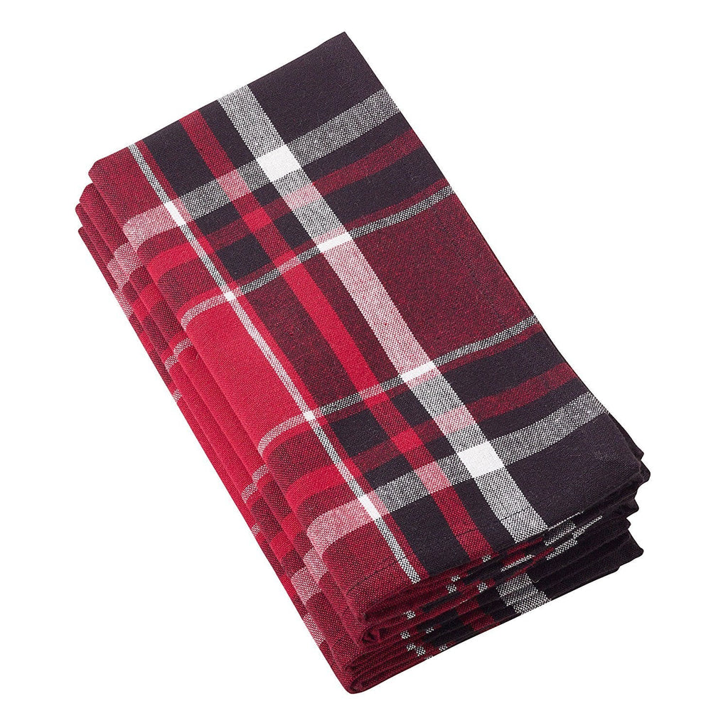 Fennco Styles Classic Plaid Design Tabletop Collection
