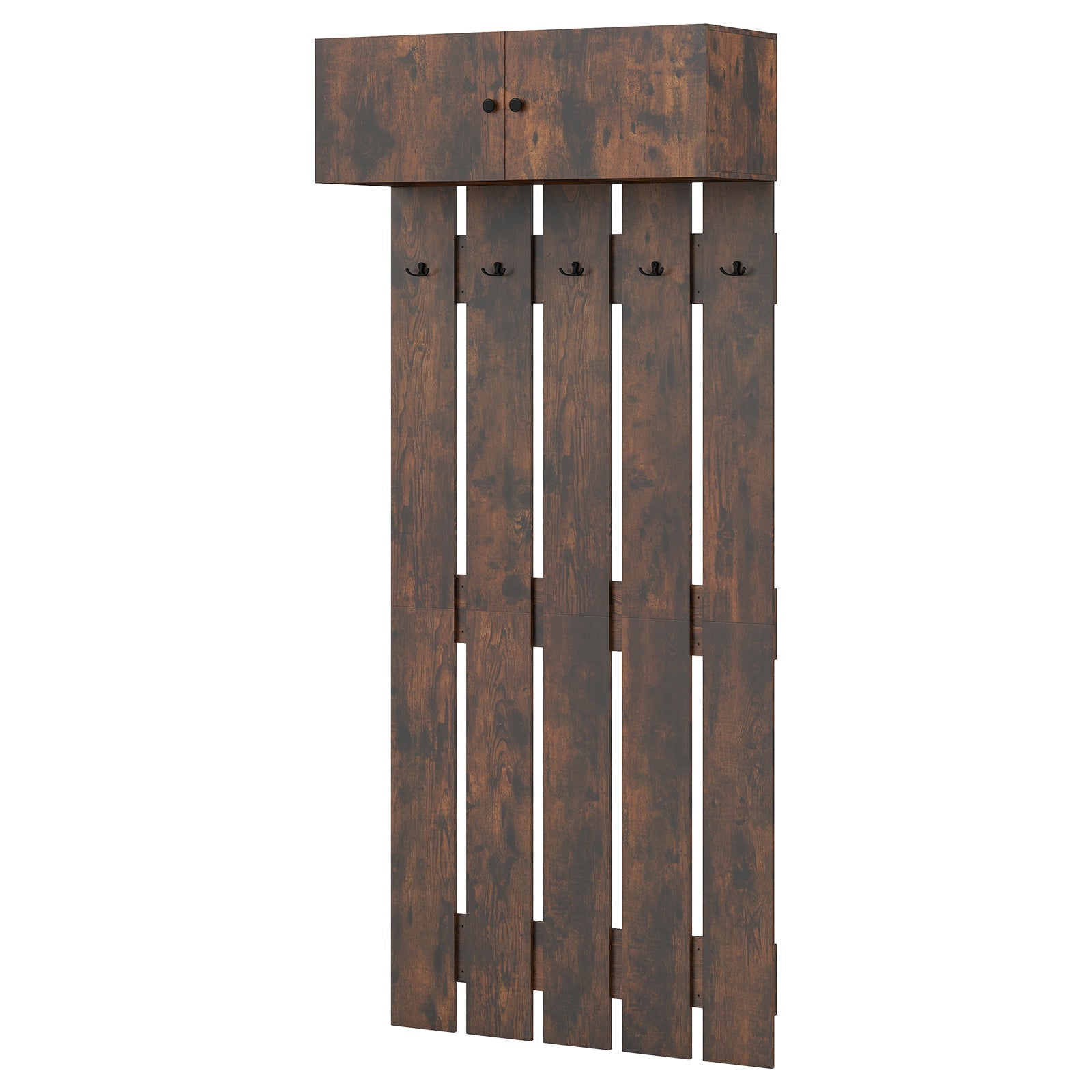 Entryway Wall Coat Rack Wall Mounted Coat Clothes Rack - Home Spa Robe Rack
