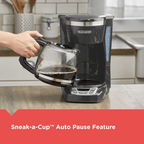 Black & Decker 12 Cup Programmable Coffee Maker with Digital Controls - REFURBISHED