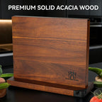 Multifunctional Countertop Magnetic Knife Block Stand Holder with Enhanced Magnets