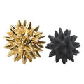 Storico Gold And Black Spike Sculptures Nikki Chu