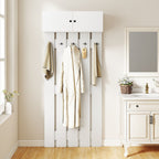 Entryway Wall Coat Rack Wall Mounted Coat Clothes Rack - Home Spa Robe Rack