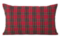 Fennco Styles Holiday Tartan Plaid Dazzle Christmas Decorative Throw Pillow