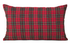 Fennco Styles Holiday Tartan Plaid Dazzle Christmas Decorative Throw Pillow