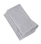Fennco Styles Farmhouse Neutral Striped 100% Pure Cotton Tablecloth - Yellow Tablecloth for Everyday Use, Banquets, Family Gathering, Special Events and Home Décor