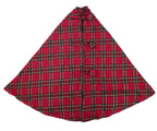 Fennco Styles Holiday Tartan Plaid Dazzle Christmas Decorative Tree Skirt