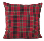 Fennco Styles Holiday Tartan Plaid Dazzle Christmas Decorative Throw Pillow