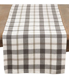 Fennco Styles Classic Plaid Design Tabletop Collection
