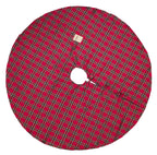 Fennco Styles Holiday Tartan Plaid Dazzle Christmas Decorative Tree Skirt
