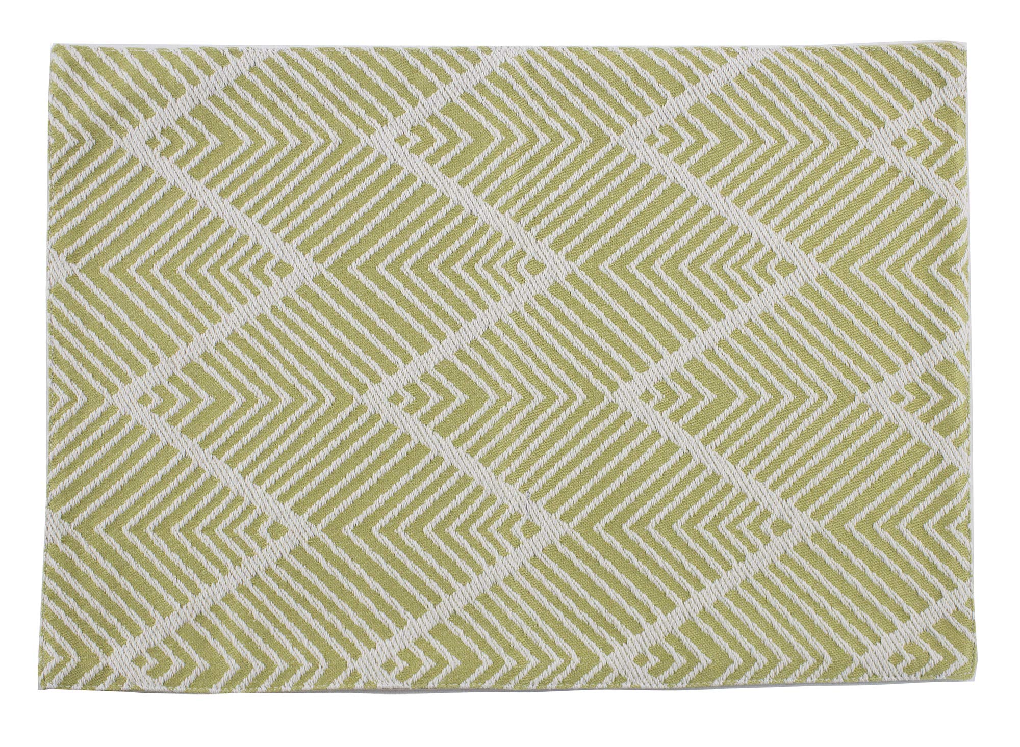 Fennco Styles Contemporary Chevron Tassel Cotton Blend 14 x 71 Inch Table Runner – Woven Table Runner for Indoor Party, Family Gathering, Beach House and Home Décor